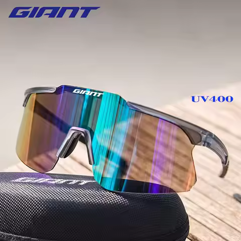 giant long-distance Cycling Glasses super light Men WomenAnti-Fog UV400 Protection MTB Bike Glasses 