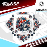 Stiker Tebok Lovebird Decal KOI PUTIH Sangkar Burung New Kandang Variasi