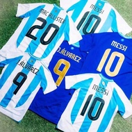 24/25 South American Cup Argentina home and away jerseys, number 10 Messi DI MARIA#11，DE PAUL#7，J.AA