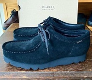 Clarks Originals Gore-Tex 黑色麂皮鞋