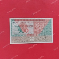 Uang Kuno Indonesia 500 Rupiah Seri Budaya tahun 1952 3 huruf