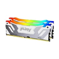 Kingston FURY Renegade RGB ホワイト XMP 48GB 8400MT/s DDR5 CL40 CUDIMM (2個セット) デスクトップゲームメモリ - KF584CU40R