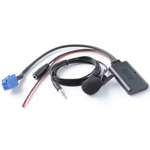 Radio Blue Tooth Cable For Toyota LEXUS LS300 ES350 LX570 Car 6 Pin Receiver Adapter Cable Bluetooth