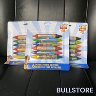 Crayon DOUBLE SIDED 6-STICK 12-color/coloring CRAYON Pencil/Drawing Color Pencil