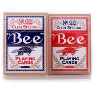 **包郵** 藍色 No.92 BEE 啤牌 撲克牌 1副 [平行進口]