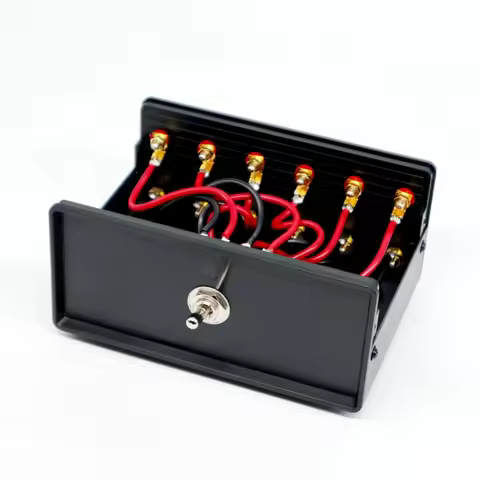 Amplifier speaker switcher one in and two out (two in and one out) Two 2 channel stereo audio amplif