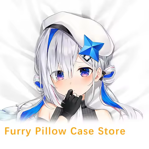 Anime Pillow case Cover Double-Sided Print Hololive Amane Kanata Dakimakura Life-size Body Pillow