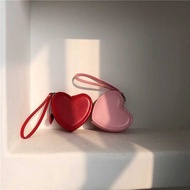 YOHOO/chic~ins Girl's Heart Full of Cute Love Heart Coin Purse PU Card Holder Coin Bag Female Small 