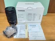 TAMRON 28-75 mm F/2.8 Di III RXD (A036)  for SONY Full frame E mount  騰龍 大光圈 2.8 鏡頭 適合新力全片幅E卡口相機