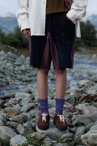 扎染解構牛仔短褲