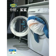 IKEA BLAHAJ Shark Pillow Doll Mainan Mewah Ulang Tahun Boneka Haiwan Selebriti Internet Comel untuk 