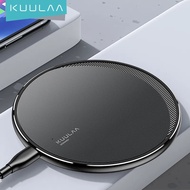 KUULAA Qi Wireless Charger For iPhone 13 12 11 Pro X XR XS Max 10W Fast Wireless Charging for Samsun