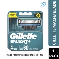 Gillette Mach3  ( 4 Cartridges )