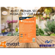 AVAST PREMIUM SECURITY MEDIALESS 1 YEAR LICENSE