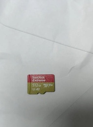 SanDisk 512GB SD Card  高速金卡