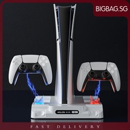 [bigbag.sg] Cooling Station RGB Light Controller Charging Base for PlayStation5 Slim Console