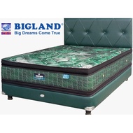 Kasur Springbed BiglandDouble Pillowtop Uk 100 full set