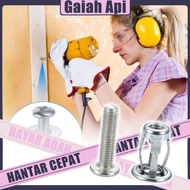 20PCS M4 hollow lantern-shaped rivet nut petal expansion screw