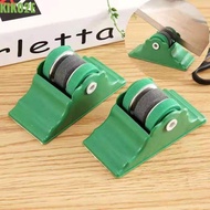 KIKO2E Kitchen Sharpening Tool, Base Portable Sharpening Stone, Stable ABS and Grinding Wheel Self-a