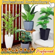 Large flower pot, bird of paradise, money tree, areca palm, resin flower pot, large extra-large plas