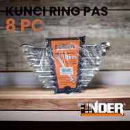 KUNCI RING PAS SET FINDER 8PC CHROME VANADIUM A1358