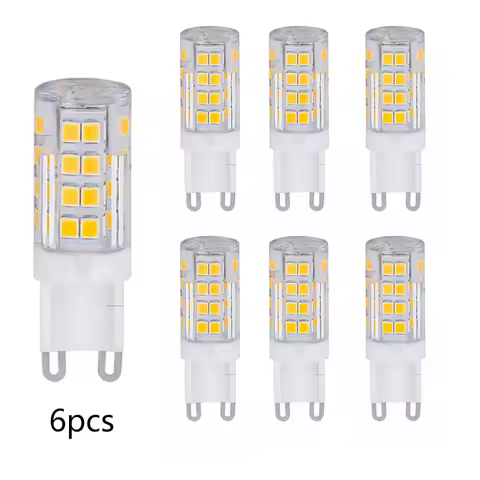 G9 LED Light, 5W, AC 110V, 220V, SMD 2835, LED G9 Dimmable Light, Dimmable Light, Dimmable Light, Cu