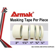A&C ARMARK MASKING (1/2" 3/1" 1" 2") x 25m SOLD PER 1 PC