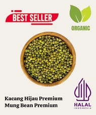 Rempah Kacang Hijau Organik Premium 1kG / Green Beans Super Food Natural 1kG Enak Halal