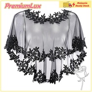 【In Stock】Women Shawl Evening Cape Bolero Flapper Cover Up European and American Wedding Dress Shawl