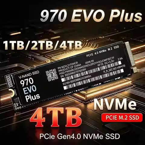 970 EVO Plus 500GB 1TB 2TB 4TB M.2 PCIe 4.0 NVMe Transfer Speed Stable Internal Solid State Drive Fo