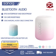 Sanag X6S Speaker Bluetooth Subwoofer Audio 100% Bluetooth Speaker Wireless Outdoor Waterproof Mini Portable Subwoofer Computer Music Speaker