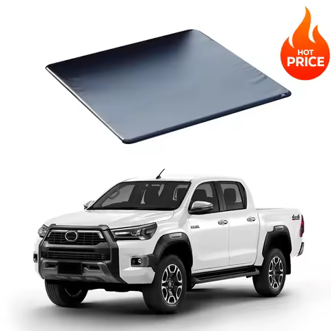 Tonneau Cover for 2020 Toyota Hilux Revo | Soft Roll-up Foldable Tray Cover | No Drilling Required |