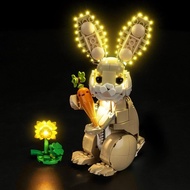 Upgraded Led Light Kit Compatible with Lego Cute Bunny Building Set, Lights Decoration Compatible wi