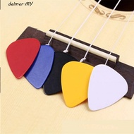 DELMER 20pcs Guitar Picks, Random Color Celluloid Acoustic Guitar Picks, Electric Guitar Bass Picks ABS Plectrums Mixed Droplet Shaped Guitar Pick Guitar Play