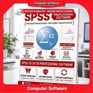 【INSTANT DELIVERY】IBM SPSS Statistics 29/30/31/32 | Genuine License | Win & Mac
