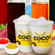 [CoCoYeYe] Med Original Coconut Shake + Med Lychee Coconut Shake + Topping (excl coco ice cream) [Redeem in Store]