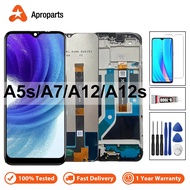 Original For OPPO A5s A12 A12S A7 Realme 3 CPH1920 LCD Display Touch Screen Digitizer Assembly AX5S AX7 Replacement