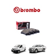 TRITON KB4T NV200 FRONT BRAKE PAD BREMBO