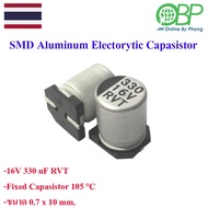 capacitor (capacitor/condenser) 16V 330 UF RVT