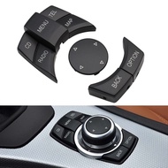 Xuming ปุ่มควบคุมรถมัลติมีเดีย IDrive ปุ่มปุ่มเมนูสำหรับ BMW E84 E90 E91 E92 E70 E71 E72 E60 E87 E88