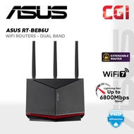 Asus RT-BE86U 6800 Mbps WiFi 7 1-G Dual-Band MLO Advanced Parental Control AiMesh Extendable Router