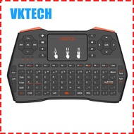[Vktech] I8 PLUS MINI 2.4G คีย์บอร์ดไร้สาย Fly Air Mouse touchpad สำหรับ TV PS englis