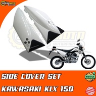 SIDE COVER SET KAWASAKI KLX 150 COVER SISI TEPI KLX (WHITE)