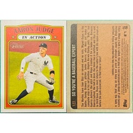 AARON JUDGE Teka MLB 2021 TOPPS HERITAGE 122 Major League Yankees Baseball Card