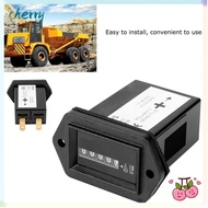 CHERRY Hour Meter Timer, DC 12-36V Engine Hour Meter, Universal Timer Engine Hour Gauge Tractor