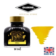 Diamine Fountain Pen 80ml Bottle Ink Yellow