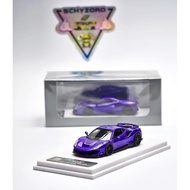 DCM FERRARI NOVITEC 488 PISTA ITALY LIMITED EDITION MIDNIGHT PURPLE CODE 170