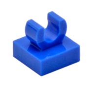 COOLPON|This Is LEGO Lego's Parts Blue Deformation Board 1x1 Open O Clip 15712 44842