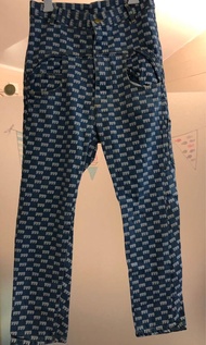 日本 Mercibeaucoup m字print 牛仔褲 (0碼)