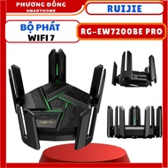 RUIJIE REYEE RG-EW7200BE PRO WIFI 7 TRANSMITTER - HUGE SPEED, SUPPORTS TWO FREQUENCY BANDS, WIDE WAV